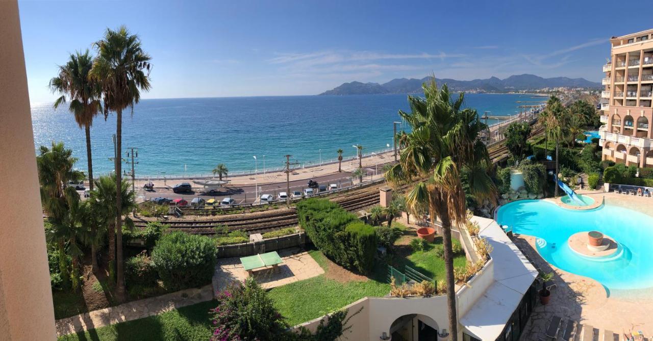 Cannes Apartment With Sea View, Aircondition And Parking Экстерьер фото